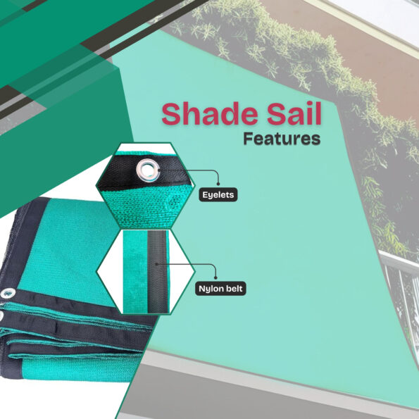 features of balcony shade sails