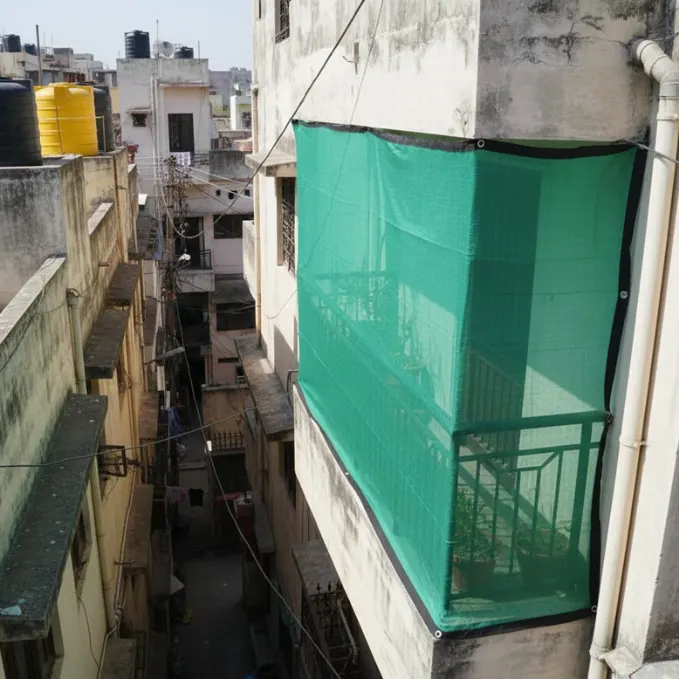 green shade net for balcony