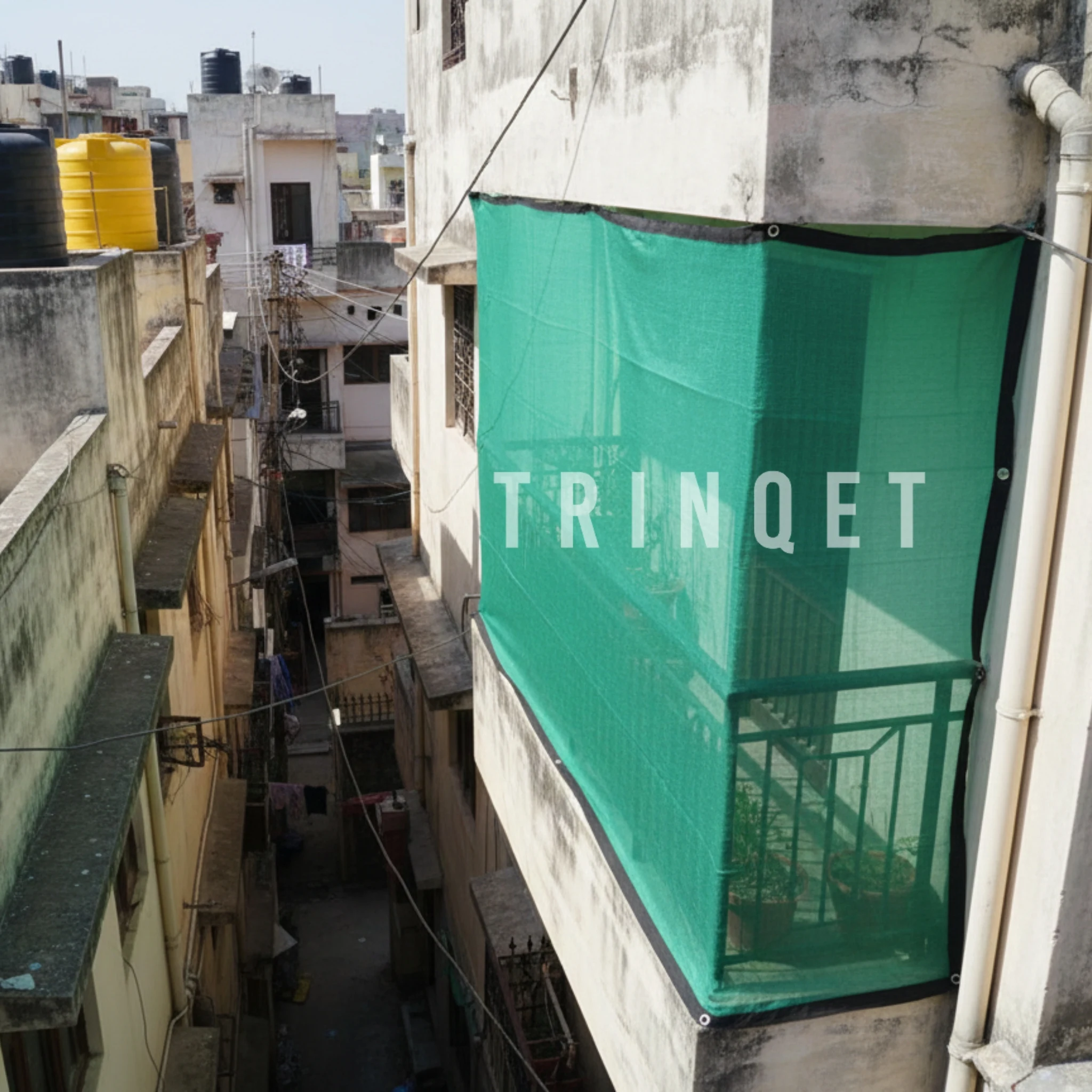 green shade net for balcony