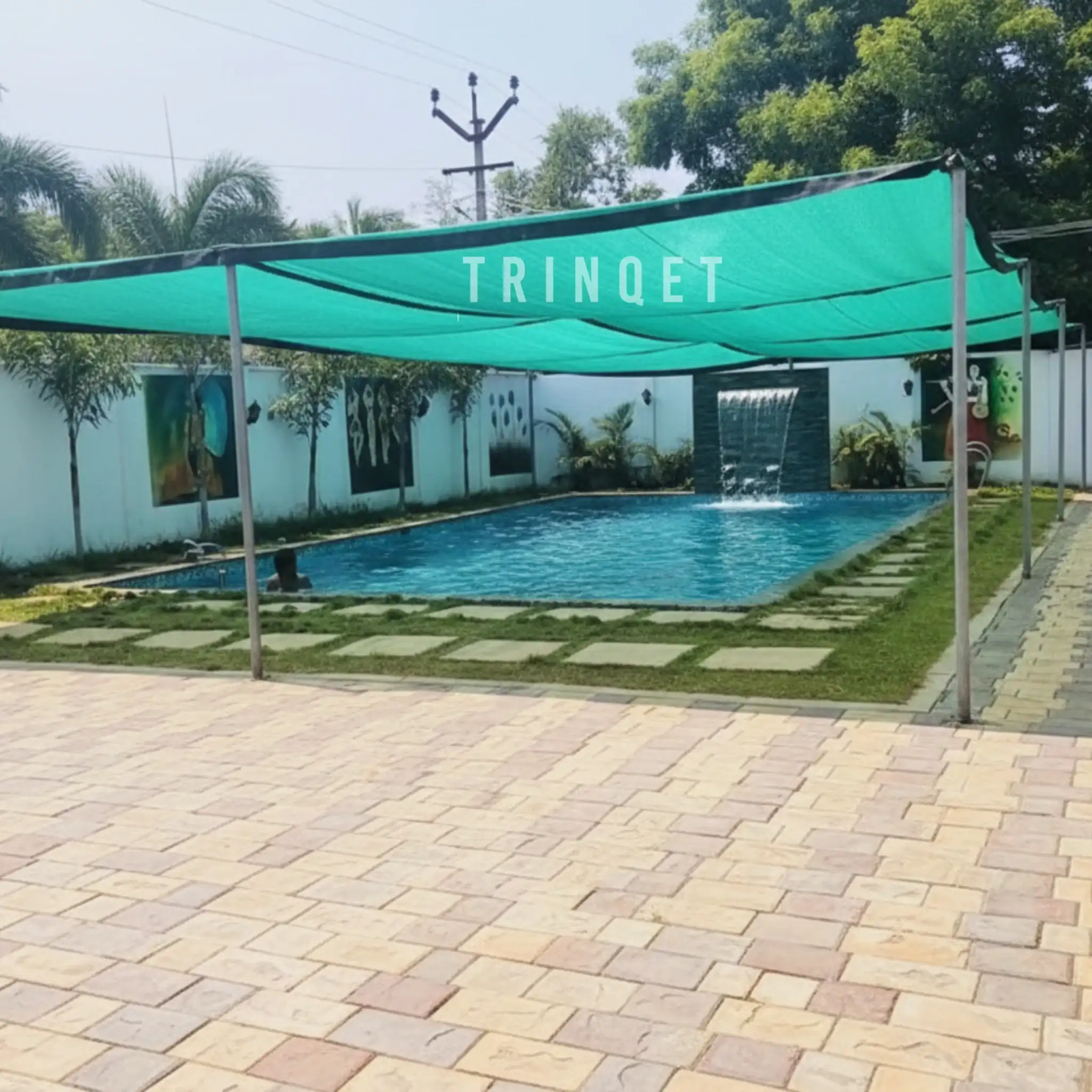 swimming pool shade sail