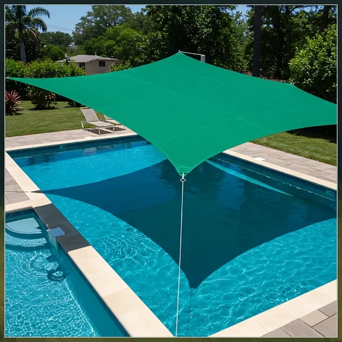 swimming pool shade sails