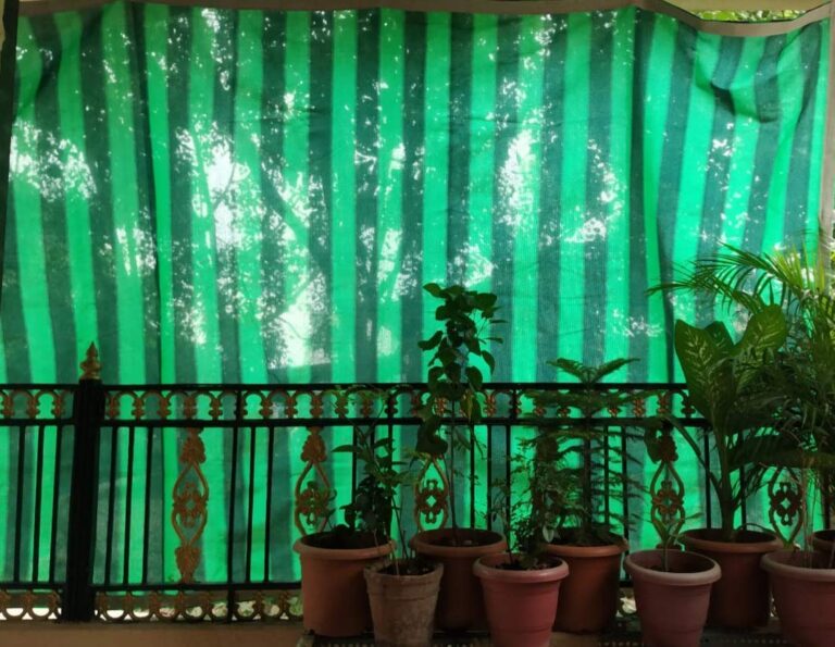 green shade net for balcony