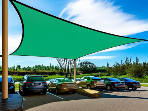 shade sails for car parking