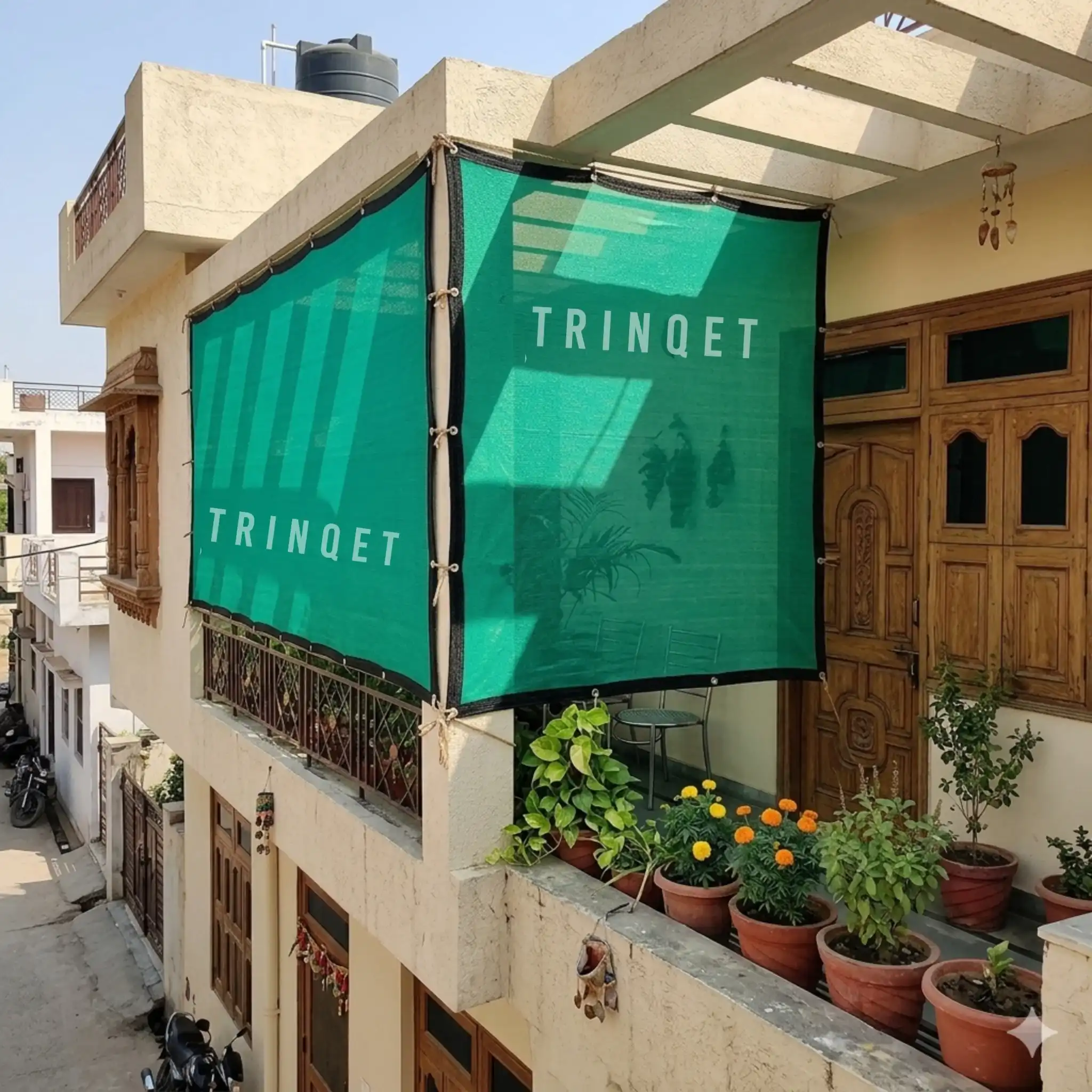balcony shade net
