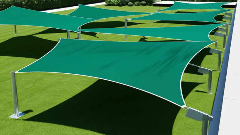 Large Commercial Shade Sails