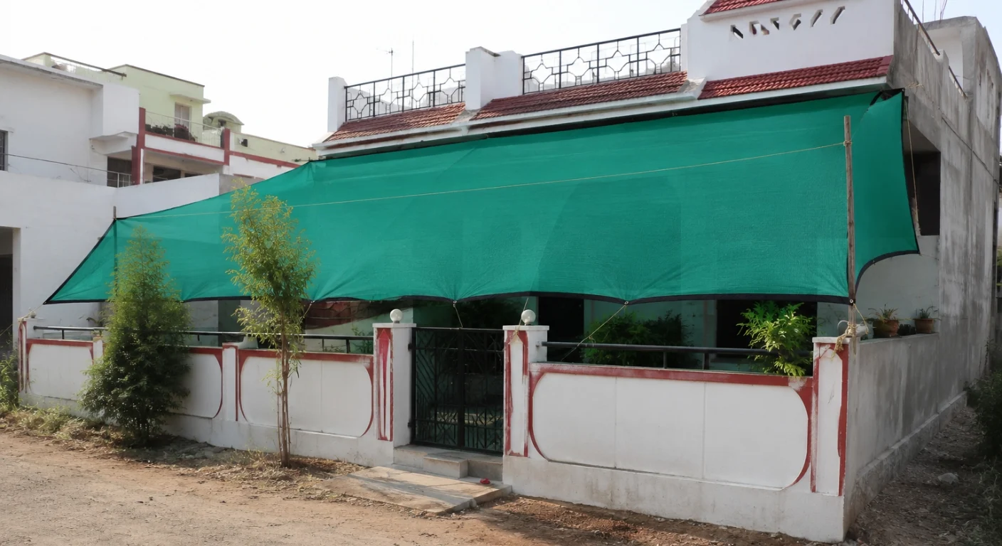 How a Sun Protection Green Shade Net for Home Can Transform Your Space?