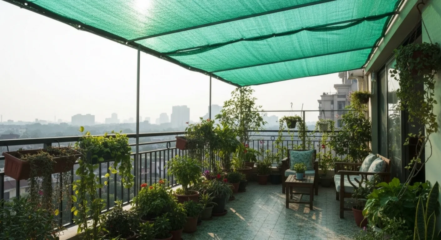 Why a Sun Shade Green Net for Balcony is a Must-Have This Summer?