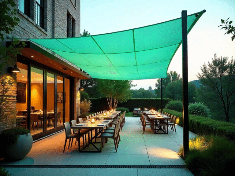 Green Sun Shade Net Transform Your Balcony: Why Trinqet is Your Best Choice