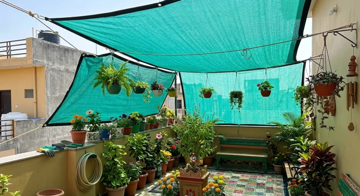 Choosing the Best Shade Net for Your Terrace Garden?