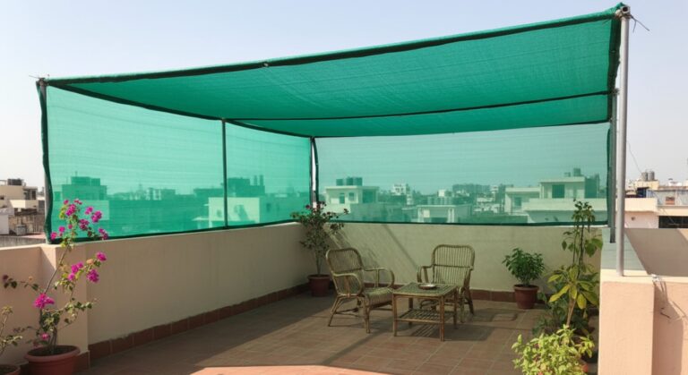 Green Shade Net: Understanding the Impact of Density and Size