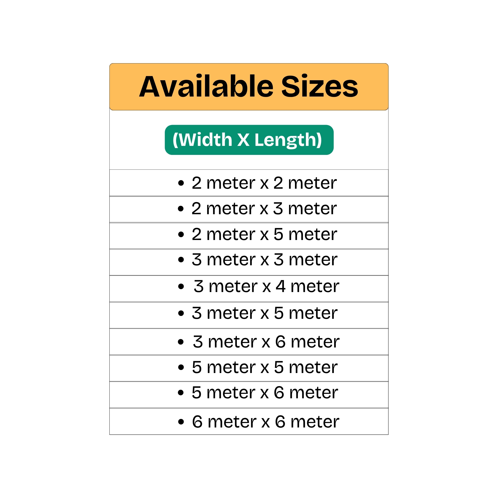 Sun Shade Net Sizes Explained – Pick the Right Size Easily
