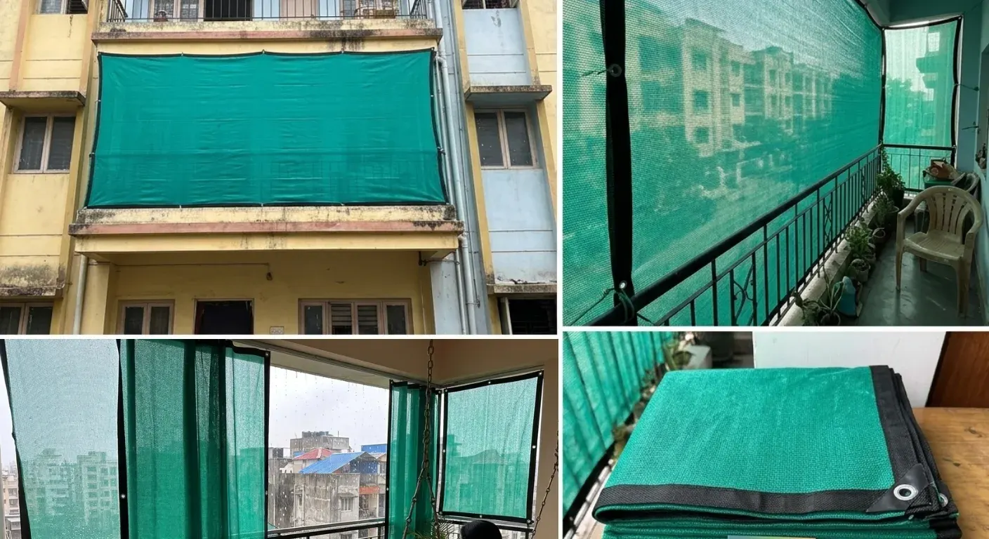 7 Best Affordable Sun Shade Nets for Home Use in India