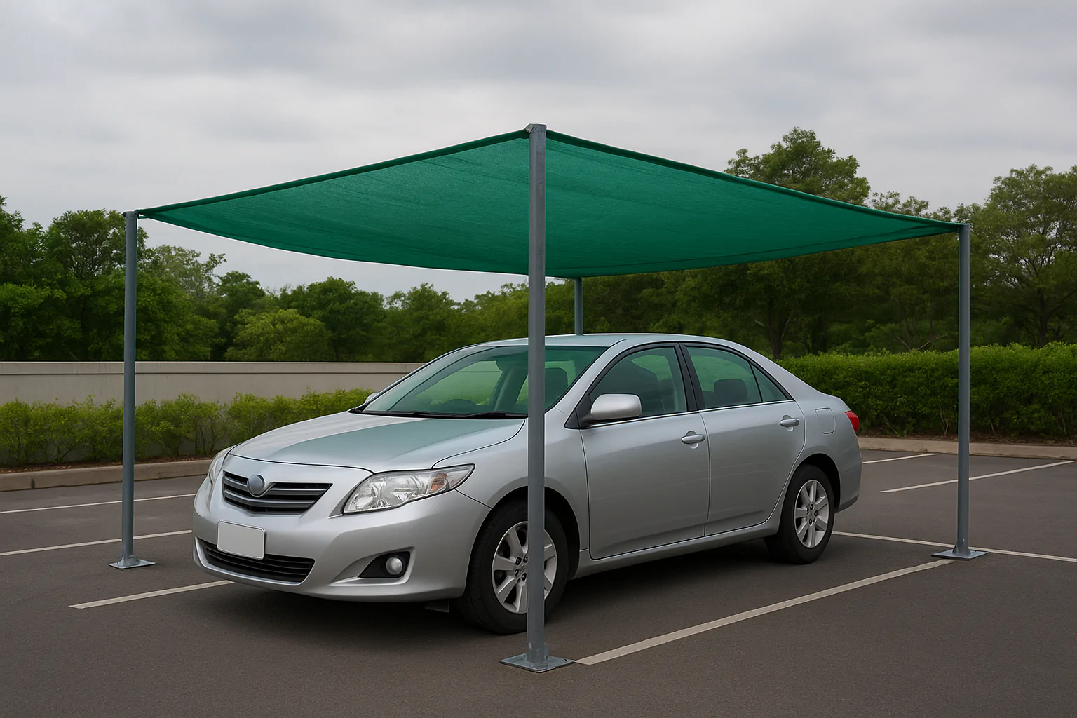 Why Car Park Shade Nets Are Essential for Monsoon Vehicle Protection?