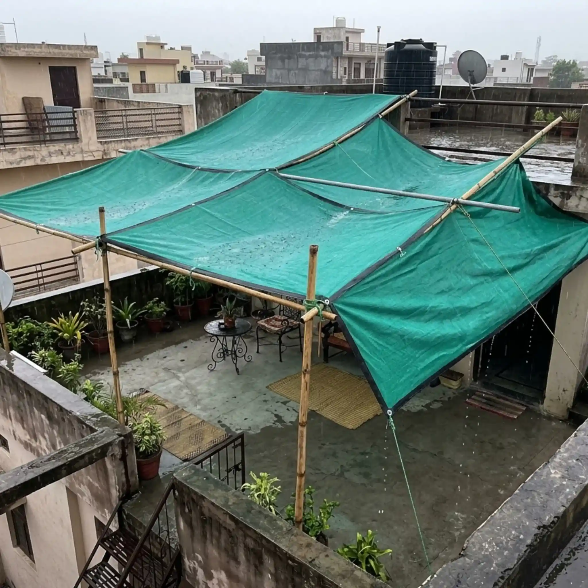 outdoor shade sails