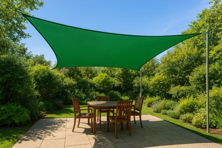 Eco-Friendly Shade Sails & Nets for Gardens and Patios