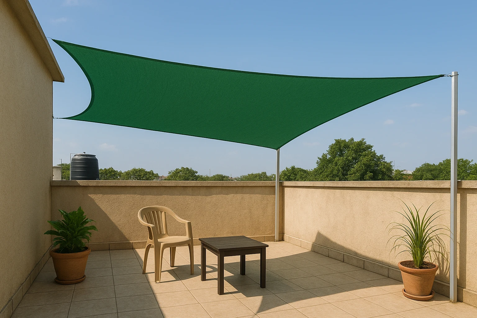 Sun Protection Nets for Terraces and Balconies: Stay Cool All Day