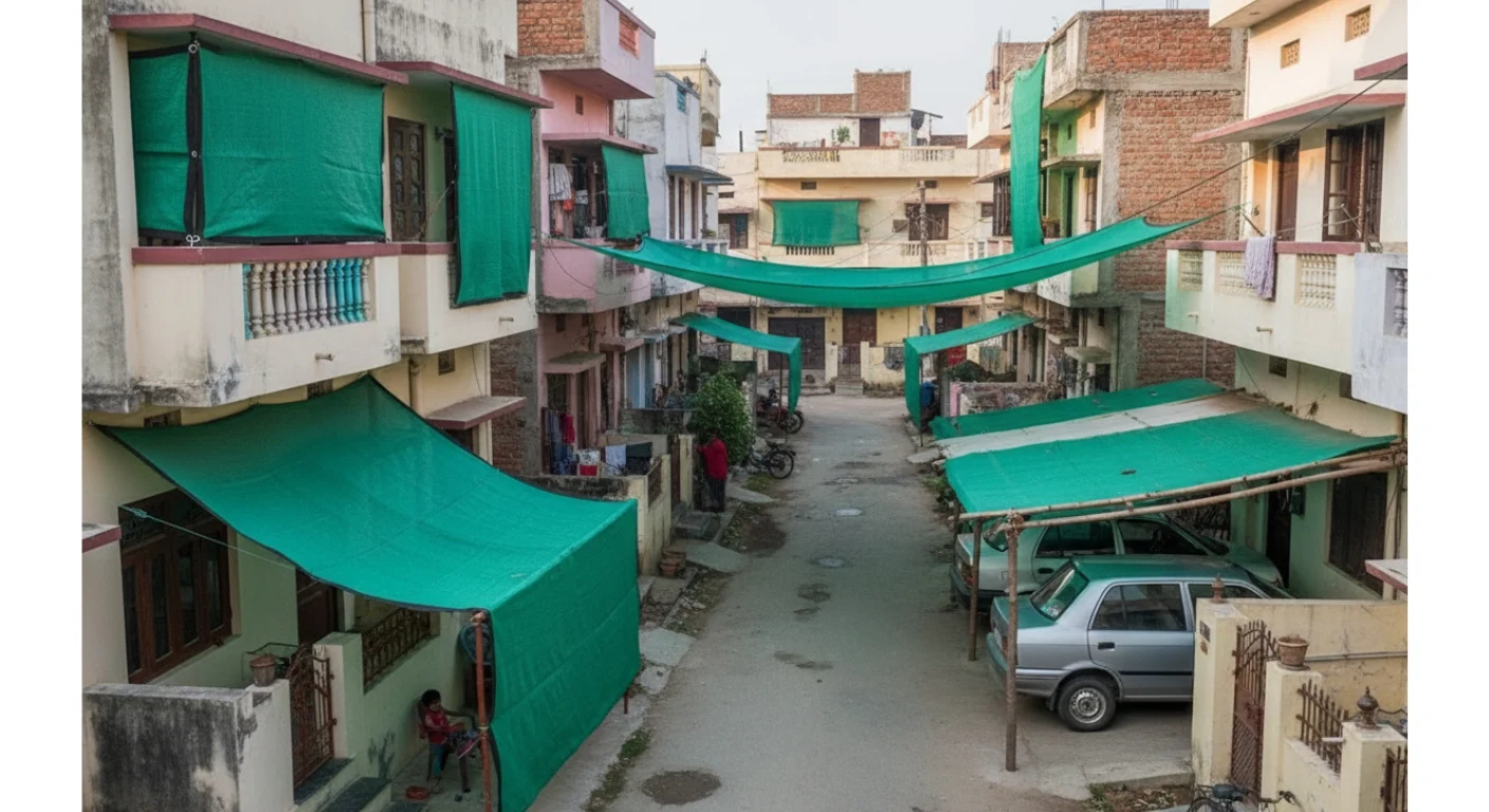 Eco-Friendly Shade Sails & Nets for Gardens and Patios