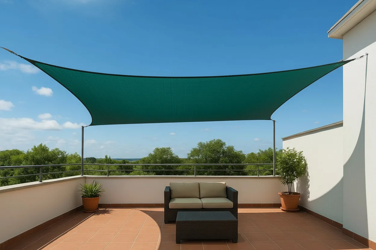 Best Shade Sail Options for Terrace & Balcony in India
