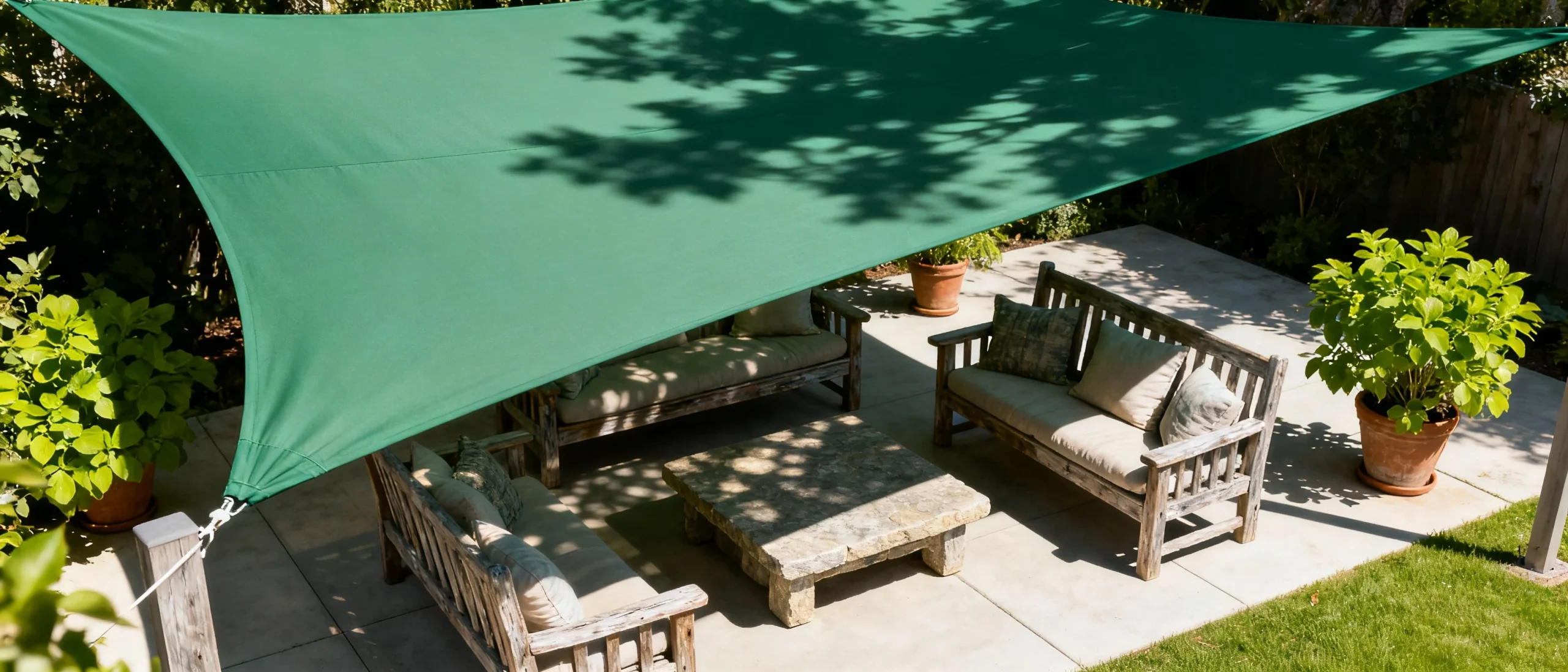 Creative Ways to Use Large Shade Nets in Gardens and Patios