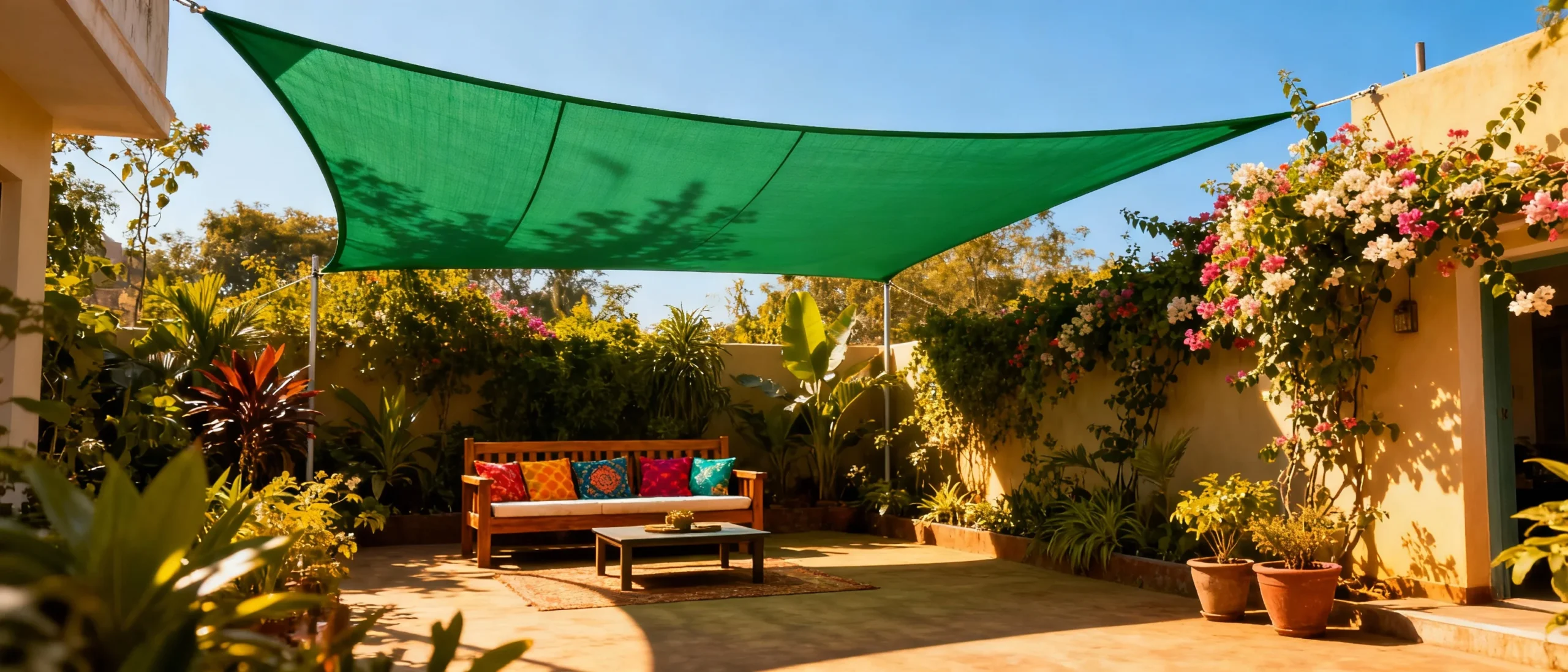 eco-friendly green shade nets in India
