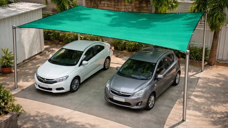 Green Shade Nets for Car Parking: The Smart Way to Protect Your Vehicle from Indian Heat