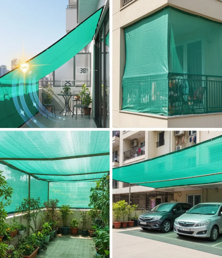 sun shade net for balcony