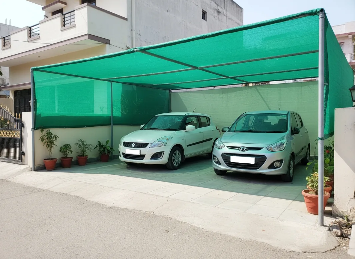 outdoor parking shade idea
