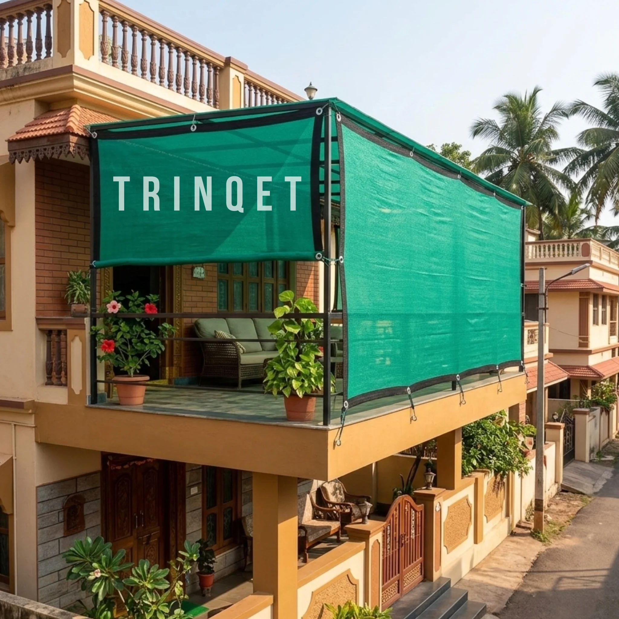 balcony shade net