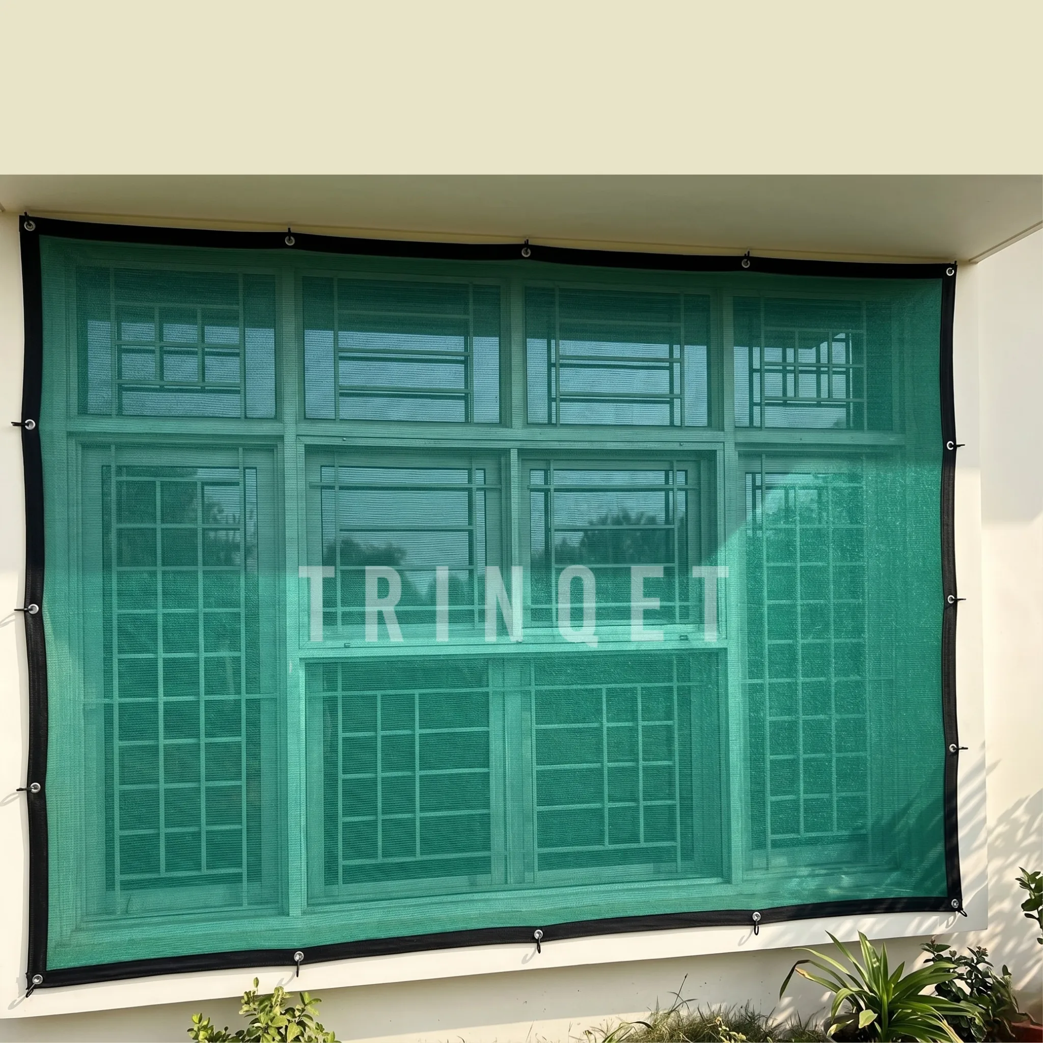 large window shade net