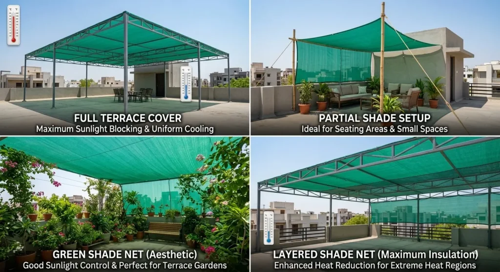 Terrace Shade Net