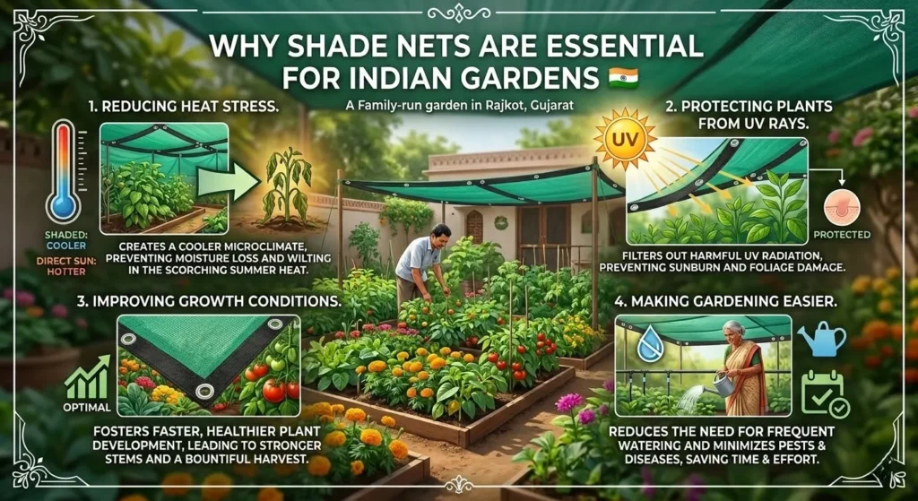 Shade Net for Garden Plants