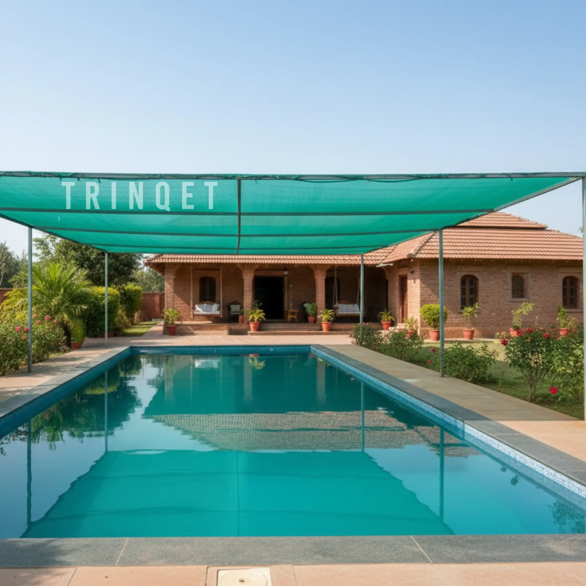 swimming pool shade net