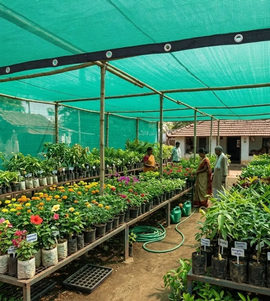 Best Shade Net for Nursery Plants
