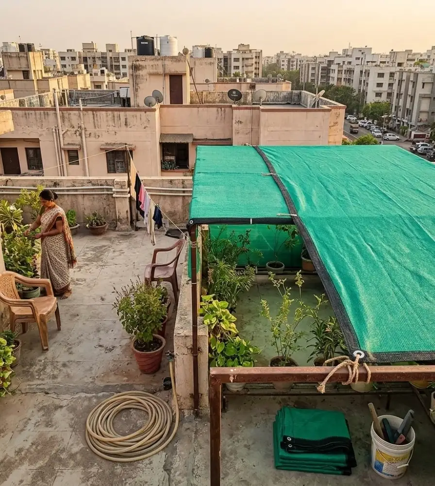 Best Shade Net for Terrace Garden