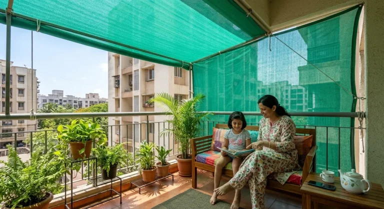 Struggling with Balcony Heat? Here’s the Best Shade Nets Solution in India