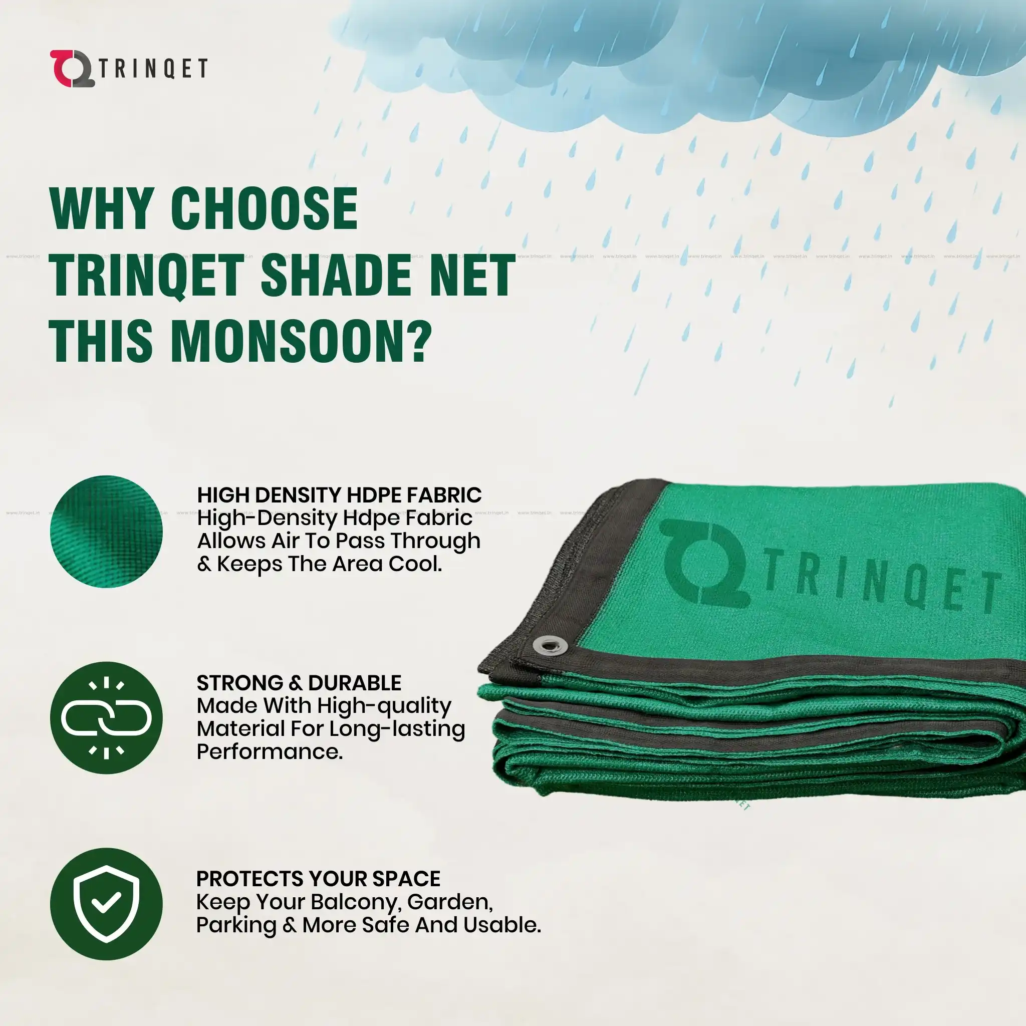 rain shade net